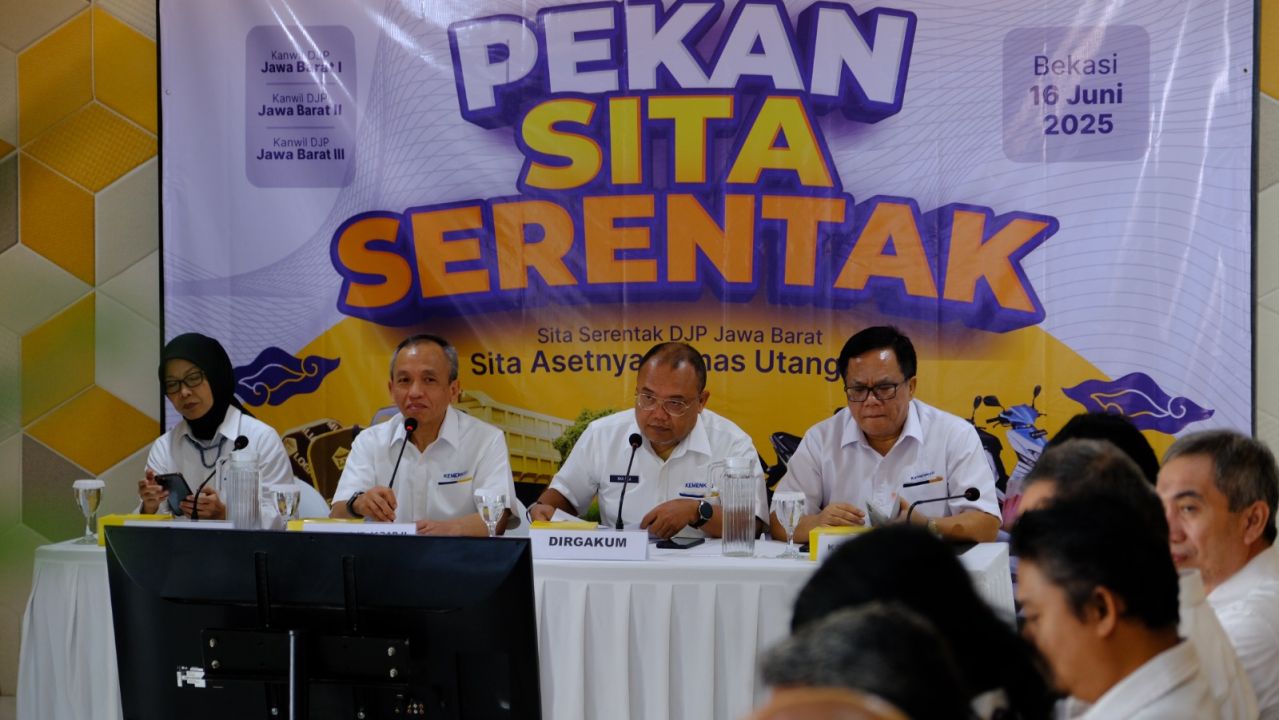 DJP Jawa Barat Sita 133 Aset Penunggak Pajak Senilai Rp16,69 Miliar 