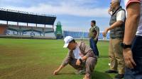 Perbaikan Stadion Jalak Harupat Ditargetkan Selesai sebelum Laga Persib vs Port FC Digelar