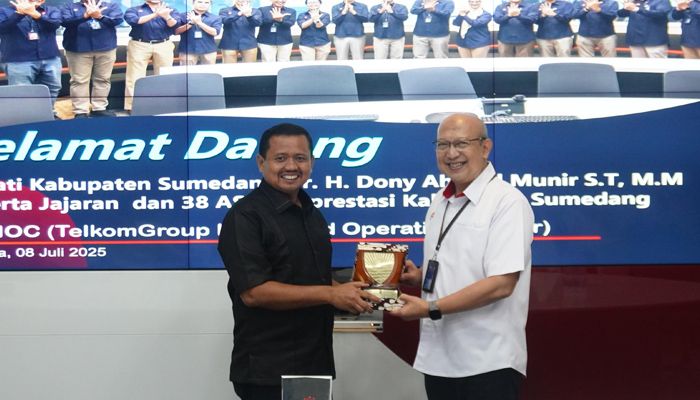 Perkuat Sinergi Digitalisasi Pemerintahan, Telkom Sambut Benchmark Smart Digital Office Pemerintah Sumedang