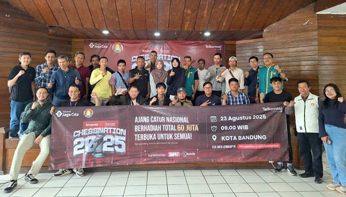 Hadirkan Babak Penyisihan di Bandung, Telkomsel Gelar Kompetisi Catur Nasional Chessnation 2025