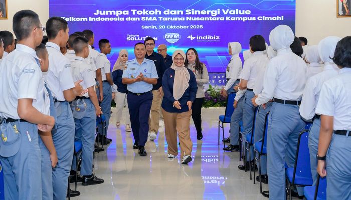 Telkom Perkuat Sistem Pendidikan Berbasis Digital SMA Taruna Nusantara Cimahi
