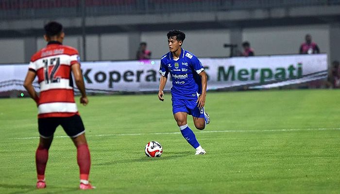 Kata-kata Dewangga setelah Lakoni Debut Starter Manis Bersama Persib