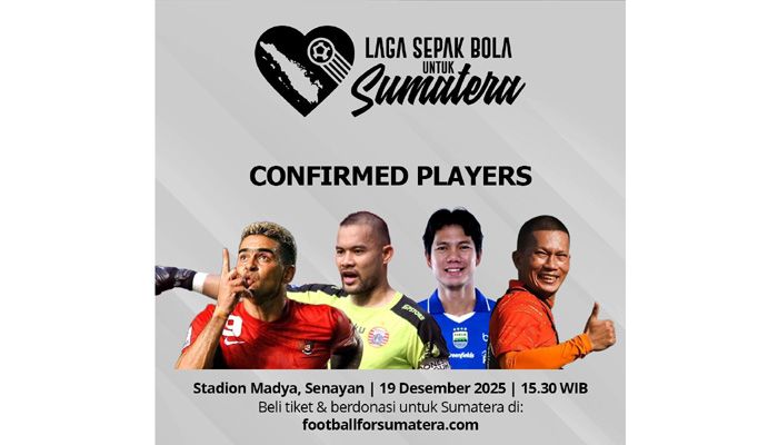 Bek Veteran Persib Akan Terlibat dalam Laga Amal untuk Korban Bencana Sumatera