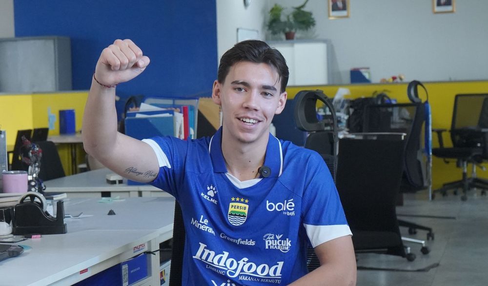 Dikelilingi Bek Top, Dion Markx Justru Makin Tertantang di Persib