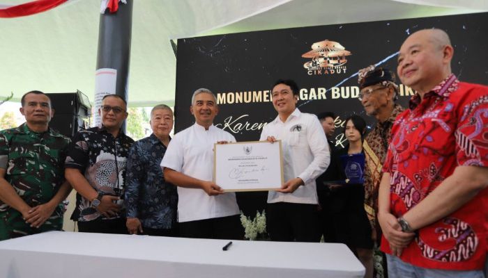 Peresmian Monumen Cagar Budaya Cikadut, DPRD Bandung Tekankan Pentingnya Legalitas