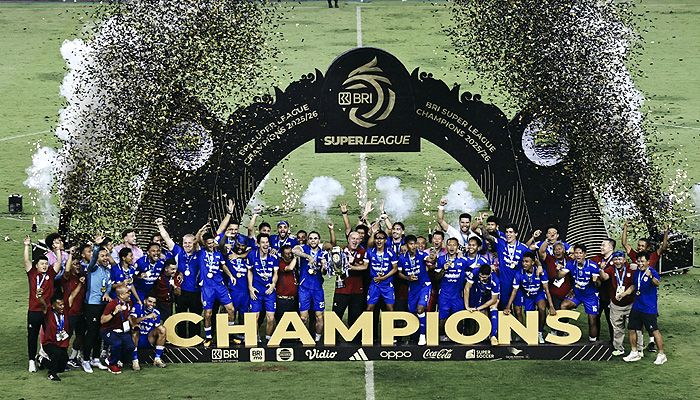 Persib Ukir Sejarah Hattrick Juara, tapi Belum Bisa Pecahkan Rekor Persipura