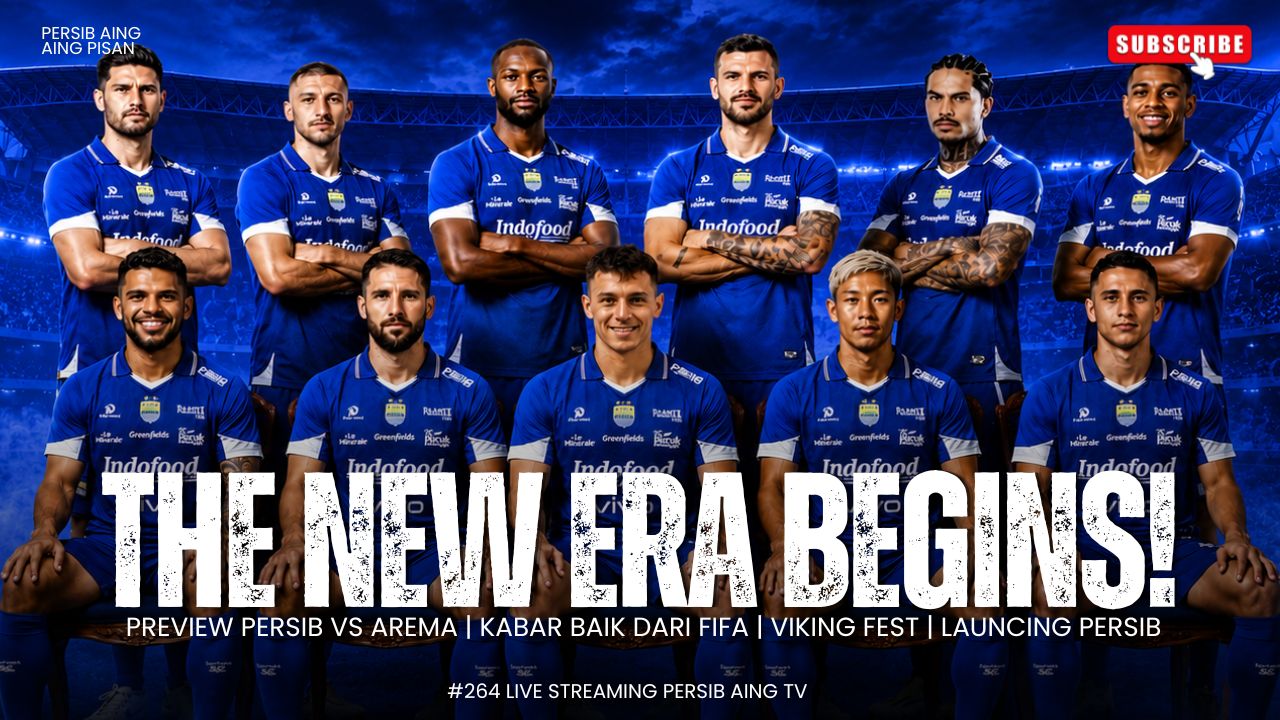 [LIVE] PERSIB AING: Persib VS Arema: Debut Para Bintang Baru, Saatnya Unjuk Gigi!