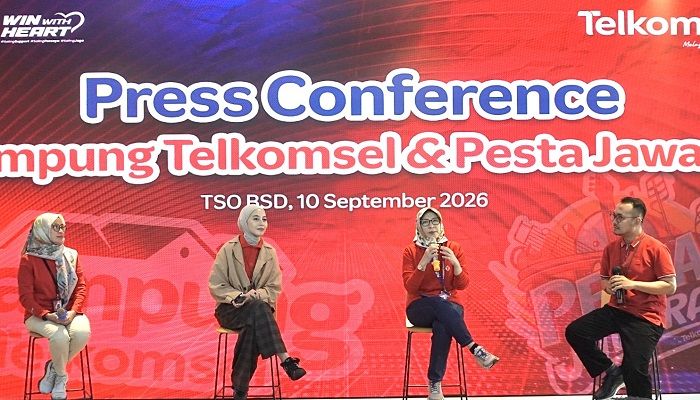 Dorong Kreativitas Warga dan Generasi Muda, Telkomsel Hadirkan Kampung Telkomsel dan Pesta Jawara