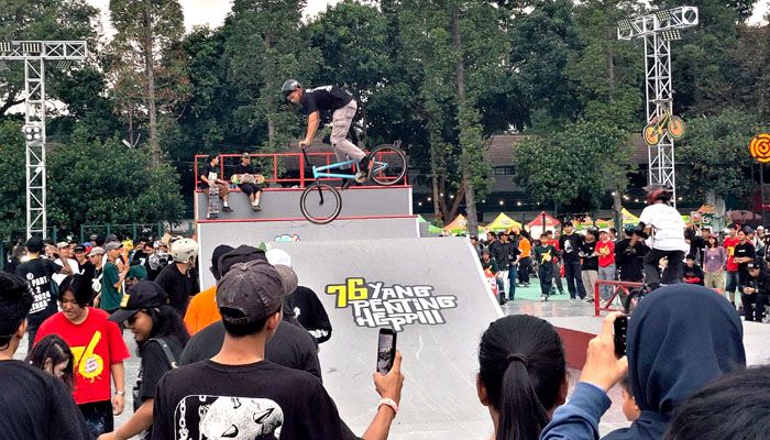 Festival 76 Indonesia Adalah Kita di Bandung, Street Culture Tanamkan Mental Pantang Menyerah