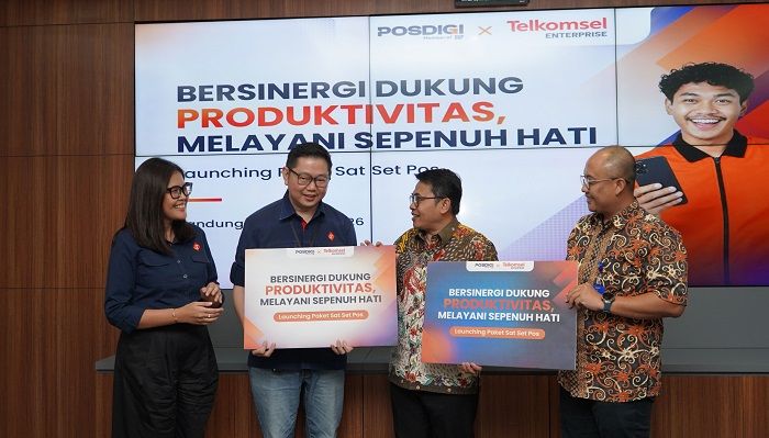 Telkomsel dan PosDigi Luncurkan Paket Sat Set Pos Dukung Aktivitas Layanan Agen Pos