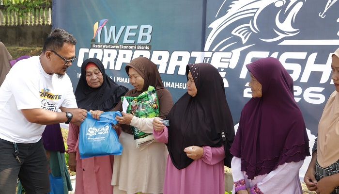 Perkuat Kemitraan Strategis, IWEB Gelar Corporate Fun Fishing dan Charity